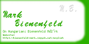 mark bienenfeld business card